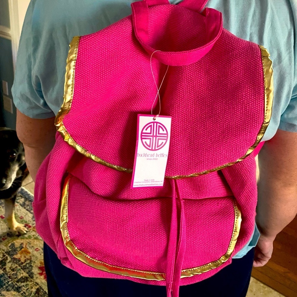 NWT Buckhead Bettie’s Pink Backpack